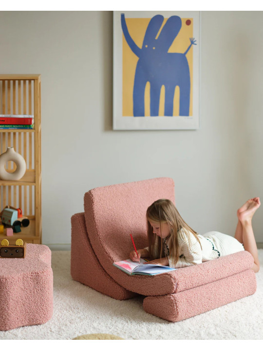 Sedia per Bambini Moon Chair Rosa Guava - Wigiwama