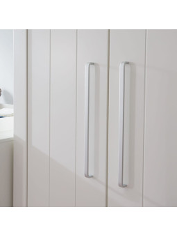 Guardaroba per la Cameretta dei Bambini in MDF bianco o grigio dal design moderno e senza tempo