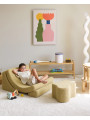 Sedia Poltroncina per Bambini Moon Chair Verde Matcha - Wigiwama