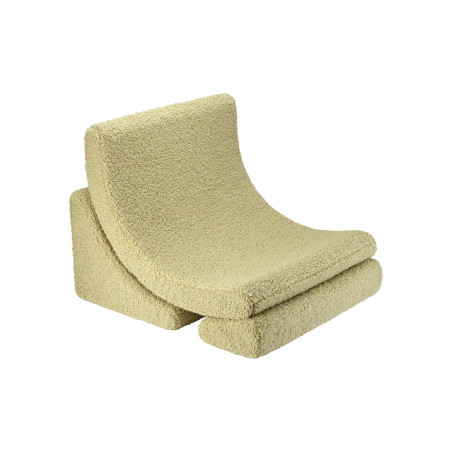 Sedia Poltroncina per Bambini Moon Chair Verde Matcha - Wigiwama