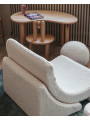Sedia Poltroncina per Bambini Moon Chair Bianco Crema - Wigiwama