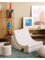 Sedia Poltroncina per Bambini Moon Chair Bianco Crema - Wigiwama