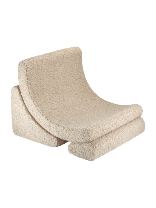 Sedia Poltroncina per Bambini Moon Chair Marrone Biscotto - Wigiwama