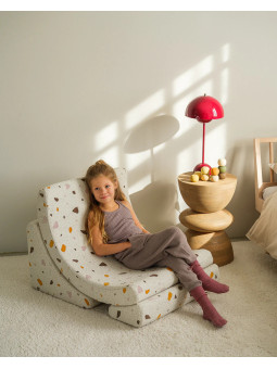 Terrazzo Marble Moon Chair for Children & Kids - Wigiwama