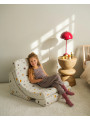 Poltroncina Moon Chair per Bambini Bianco Terrazzo - Wigiwama