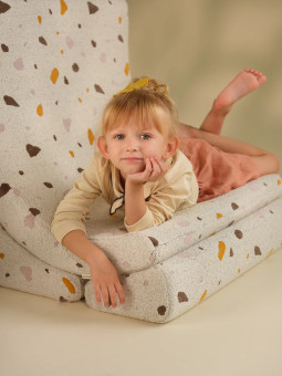 Terrazzo Marble Moon Chair for Children & Kids - Wigiwama