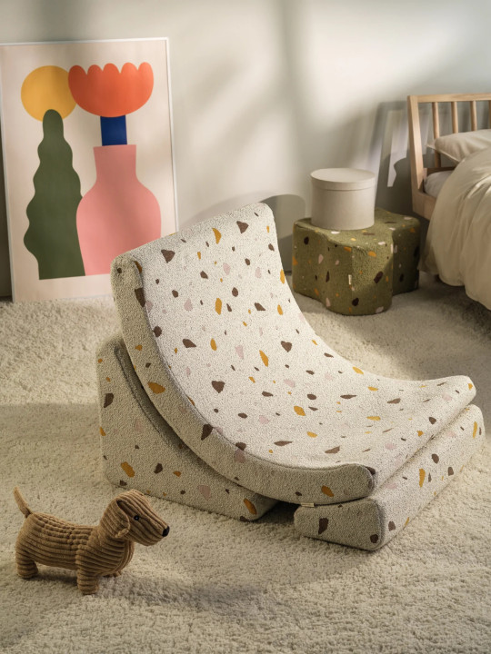 Terrazzo Marble Moon Chair for Children & Kids - Wigiwama