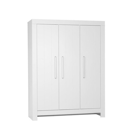 Guardaroba per la Cameretta dei Bambini in MDF bianco o grigio dal design moderno e senza tempo