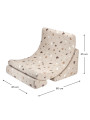 Poltroncina Moon Chair per Bambini Sabbia Terrazzo - Wigiwama
