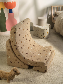 Terrazzo Sand Marble Moon Chair for Children & Kids - Wigiwama