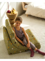 Terrazzo Moss Marble Moon Chair for Children & Kids - Wigiwama
