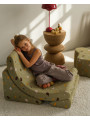 Terrazzo Moss Marble Moon Chair for Children & Kids - Wigiwama