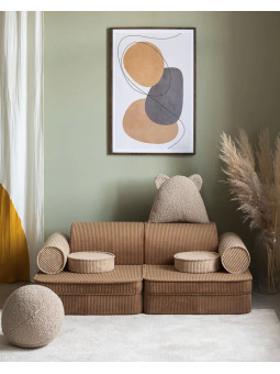Corduroy children's sofa - Wigiwama Material: 100% Polyester
