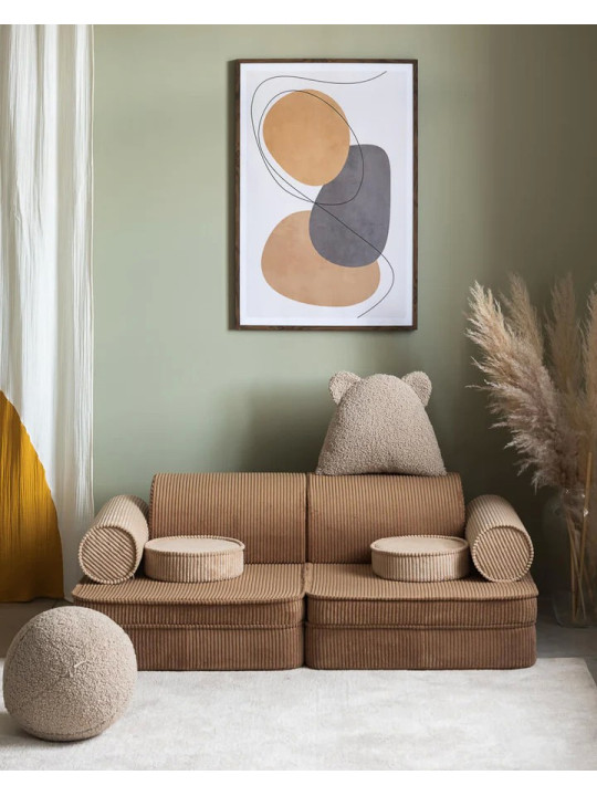 Corduroy children's sofa - Wigiwama Material: 100% Polyester