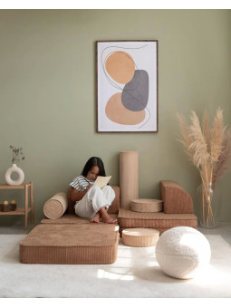Corduroy children's sofa - Wigiwama Material: 100% Polyester
