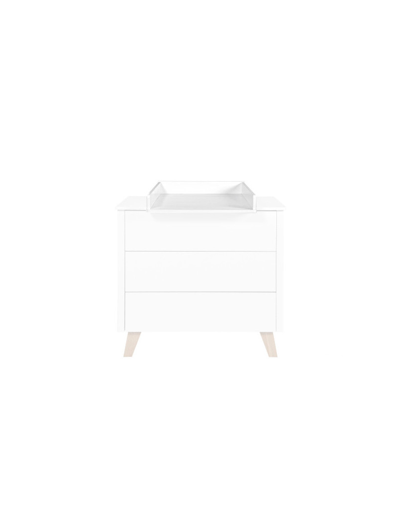 Fasciatoio per Cassettiera Zara Bianco - Novelies