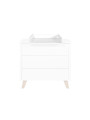 Fasciatoio per Cassettiera Zara Bianco - Novelies