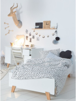 Children's Bed 90x200 Zara White - Novelies - Novelies