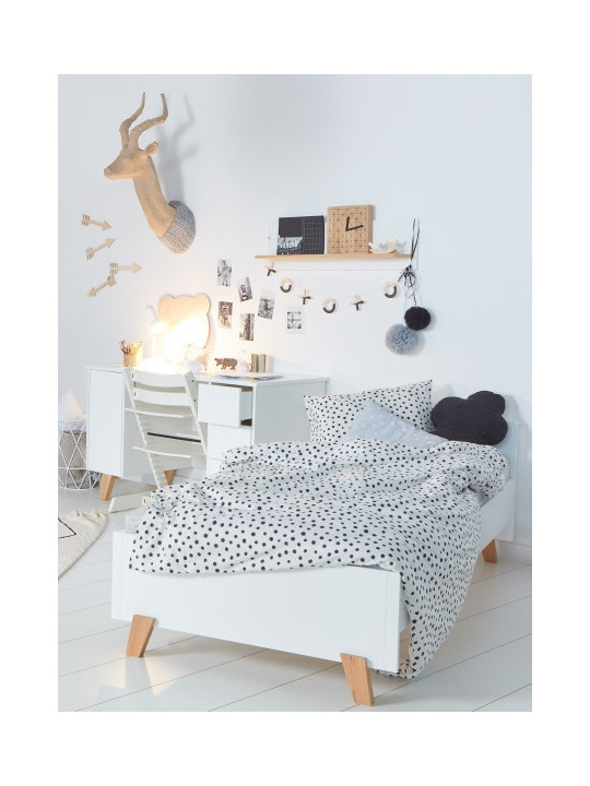 Children's Bed 90x200 Zara White - Novelies - Novelies