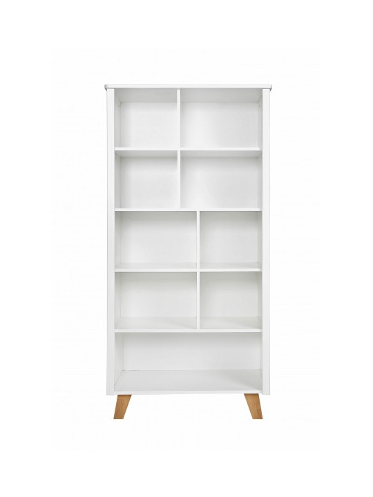 Libreria per Camerette Bambini Zara in Legno Bianco - Novelies