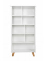 Libreria per Camerette Bambini Zara in Legno Bianco - Novelies
