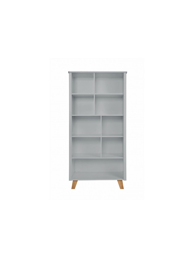Libreria per Camerette Bambini Zara in Legno Grigio - Novelies