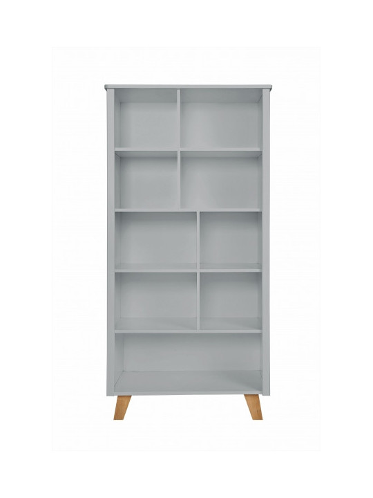 Libreria per Camerette Bambini Zara in Legno Grigio - Novelies