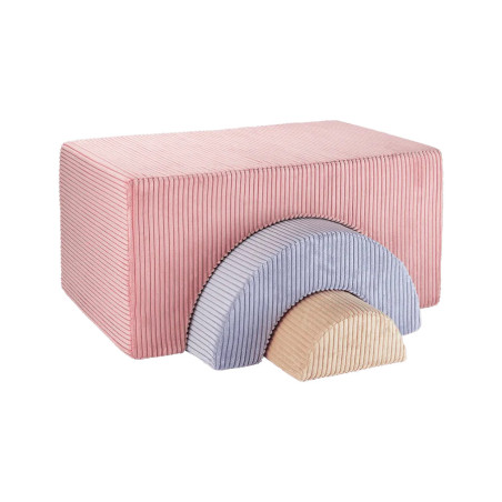 Children's Pink Mousse Rainbow Playset - Wigiwama
