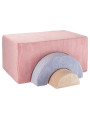 Children's Pink Mousse Rainbow Playset - Wigiwama