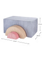 Children's Blueberry Blue Rainbow Playset - Wigiwama