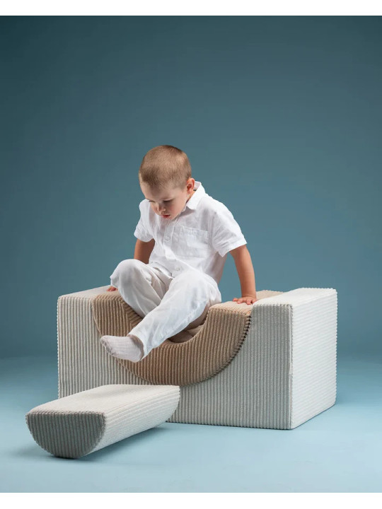 Set da Gioco Arcobaleno per Bambini in Velluto Bianco - Wigiwama