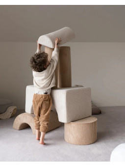 Set da Gioco Arcobaleno per Bambini in Velluto Bianco - Wigiwama