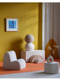 Set da Gioco Arcobaleno per Bambini in Velluto Bianco - Wigiwama