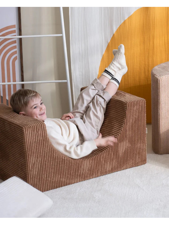 Set da Gioco Arcobaleno per Bambini in Velluto Marrone - Wigiwama