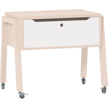 Table on Wheels with Liftable Top Spot Young - VOX