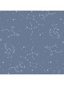 Wallpaper for Children's Bedroom Simple cosmos blue by Dekornik