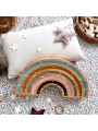 Rainbow Wood Handmade Wooden Children's Lamp - Peekaboo