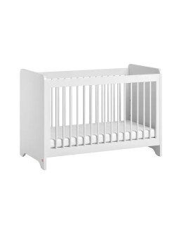 Baby cot 60x120 cm in white wood for children's bedrooms Ova by VOX