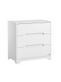 Cassettiera 3 Cassetti con Fasciatoio Ova bianca - VOX