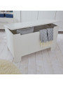 Toy Storage Box in white or gray MDF Calmo Collection