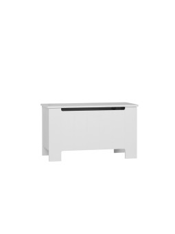 Contenitore Portagiochi in MDF bianco o grigio Collezione Calmo