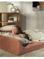 Flipster by Wigiwama Kids Foam Modular Sofa Set with Removable Cover in Pink Mousse
