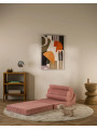 Flipster by Wigiwama Kids Foam Modular Sofa Set with Removable Cover in Pink Mousse