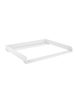 Fasciatoio aggiuntivo per cassettiera collezione Calmo in MDF bianco o grigio