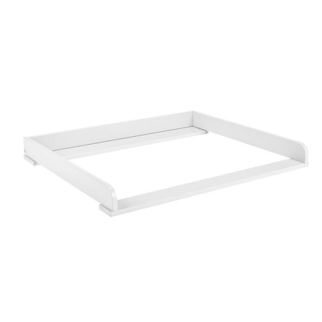Changing unit table for Calmo Collection Chest of Drawers in white or grey MDF