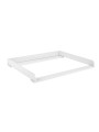 Fasciatoio aggiuntivo per cassettiera collezione Calmo in MDF bianco o grigio