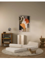 Divano Modulare per Bambini Flipster in Teddy Crema - Wigiwama