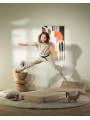Divano Modulare per Bambini Flipster in Teddy Biscotto - Wigiwama