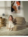 Divano Modulare per Bambini Flipster in Teddy Biscotto - Wigiwama