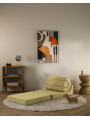 Flipster by Wigiwama Kids Foam Modular Sofa Set with Removable Cover in Matcha Green Teddy Fabric